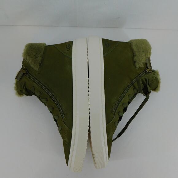 UGG Womens Alameda Mid Zip Burnt Olive Sneaker Size 7 Boot - Picture 6 of 10